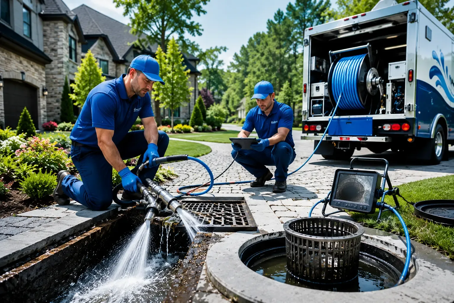 Local outdoor drain cleaning professionals in Milldale, CT